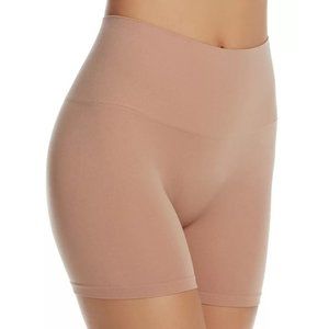 Yummie Tummie Ultralight Seamless Shaping Shorts Nude Size 2X 3X NWT